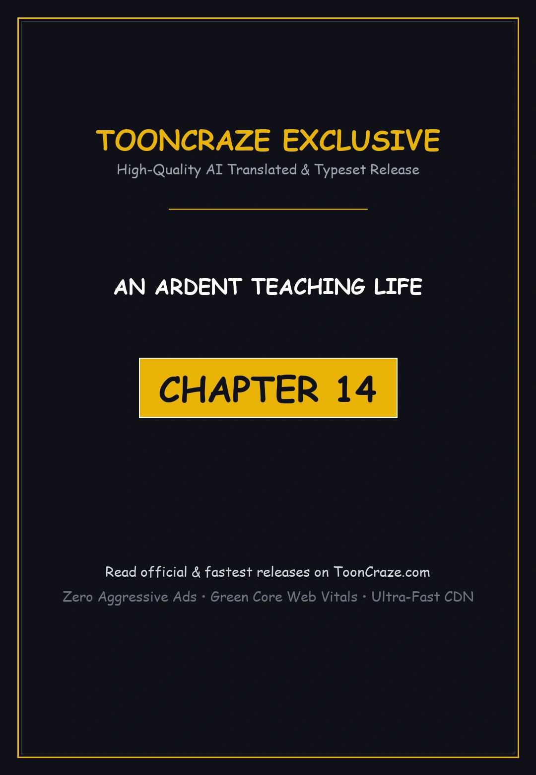 An Ardent Teaching Life Manhwa Chapter 14 - Page 1