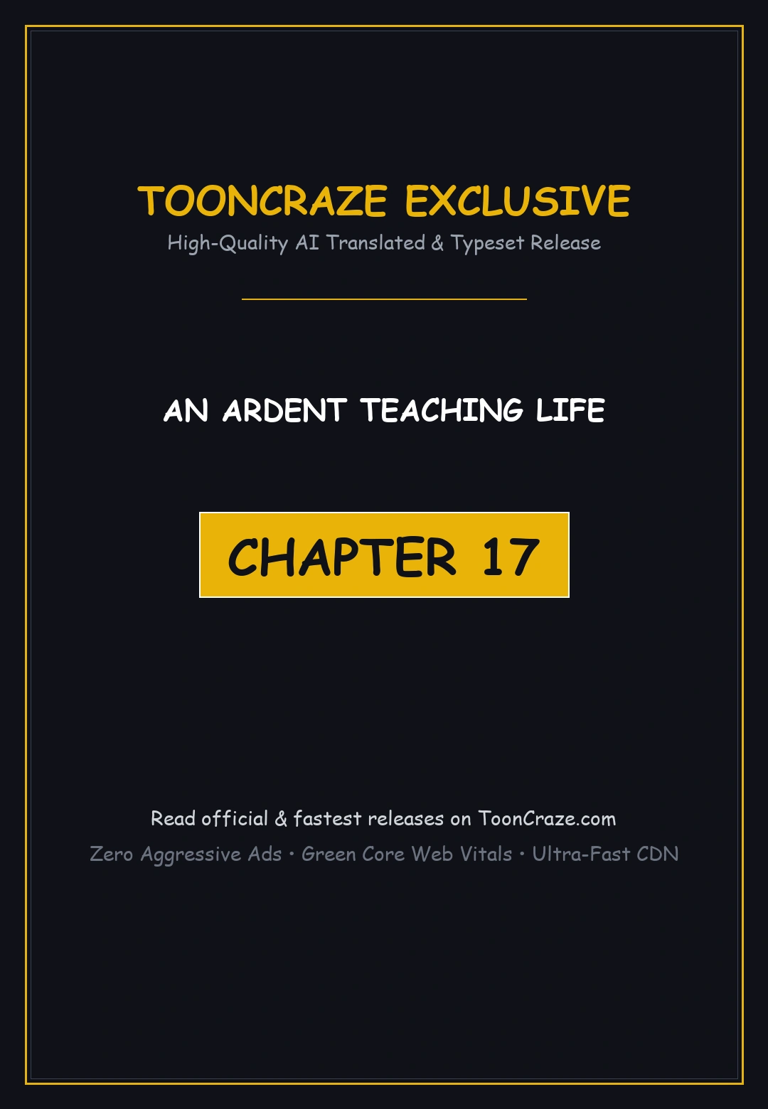 An Ardent Teaching Life Manhwa Chapter 17 - Page 1