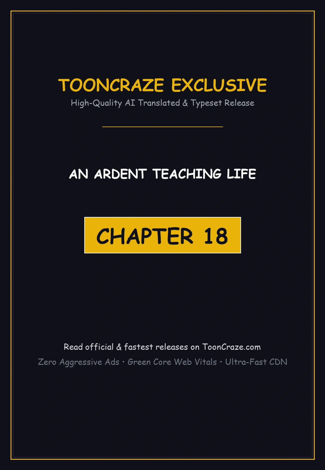 An Ardent Teaching Life Manhwa Chapter 18 - Page 1