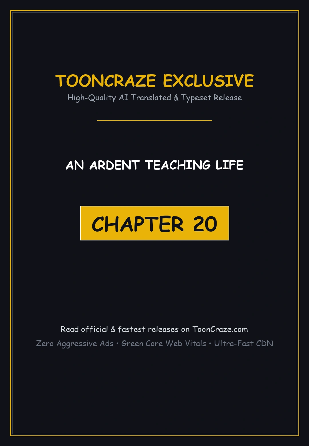 An Ardent Teaching Life Manhwa Chapter 20 - Page 1