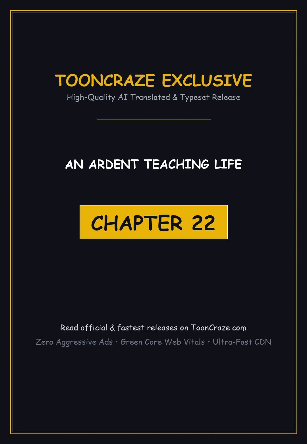 An Ardent Teaching Life Manhwa Chapter 22 - Page 1