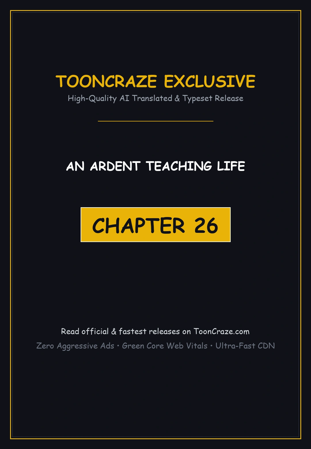 An Ardent Teaching Life Manhwa Chapter 26 - Page 1