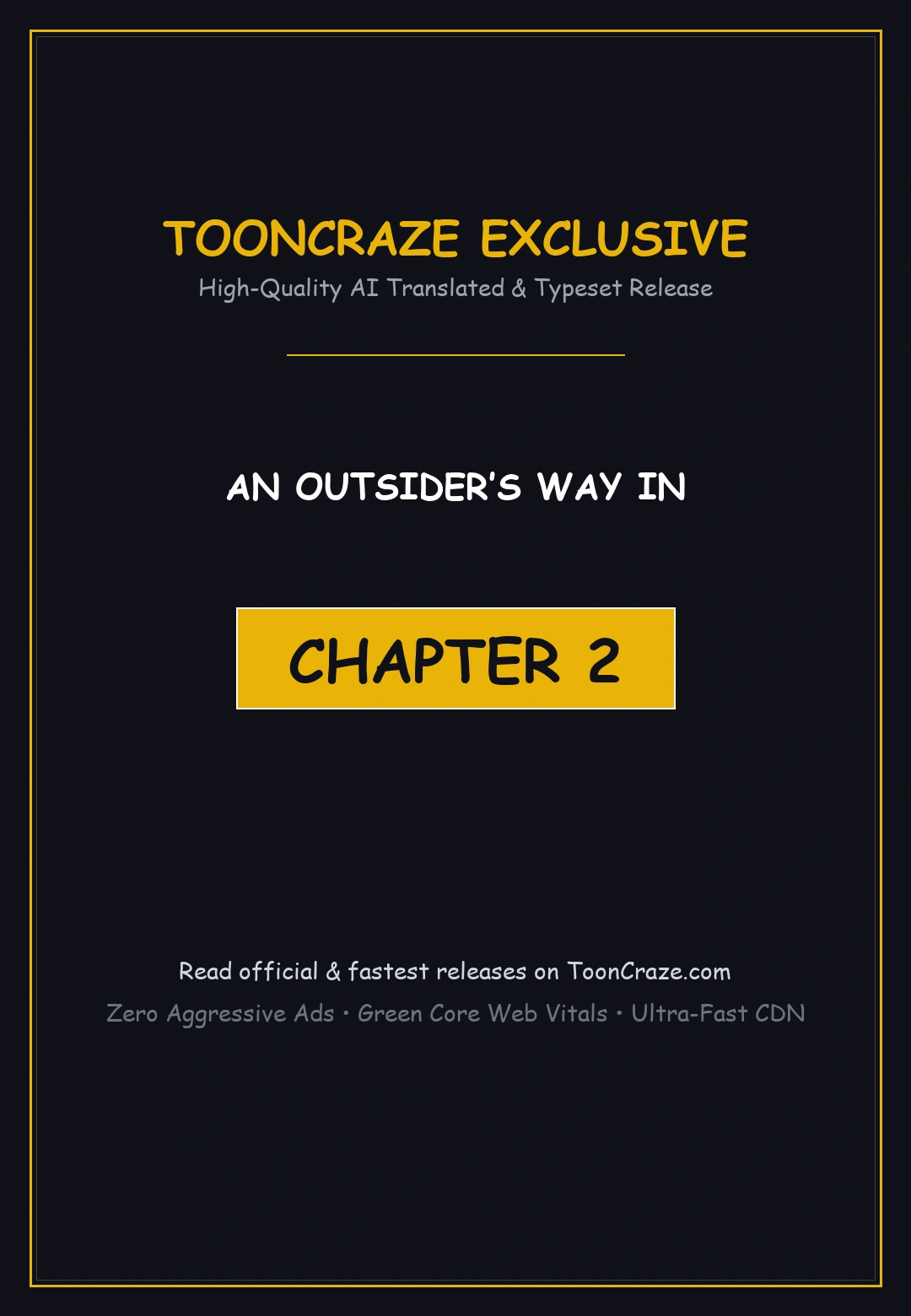 An Outsiders Way In Chapter 2 - Page 1