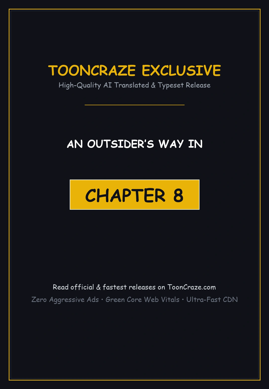 An Outsiders Way In Chapter 8 - Page 1