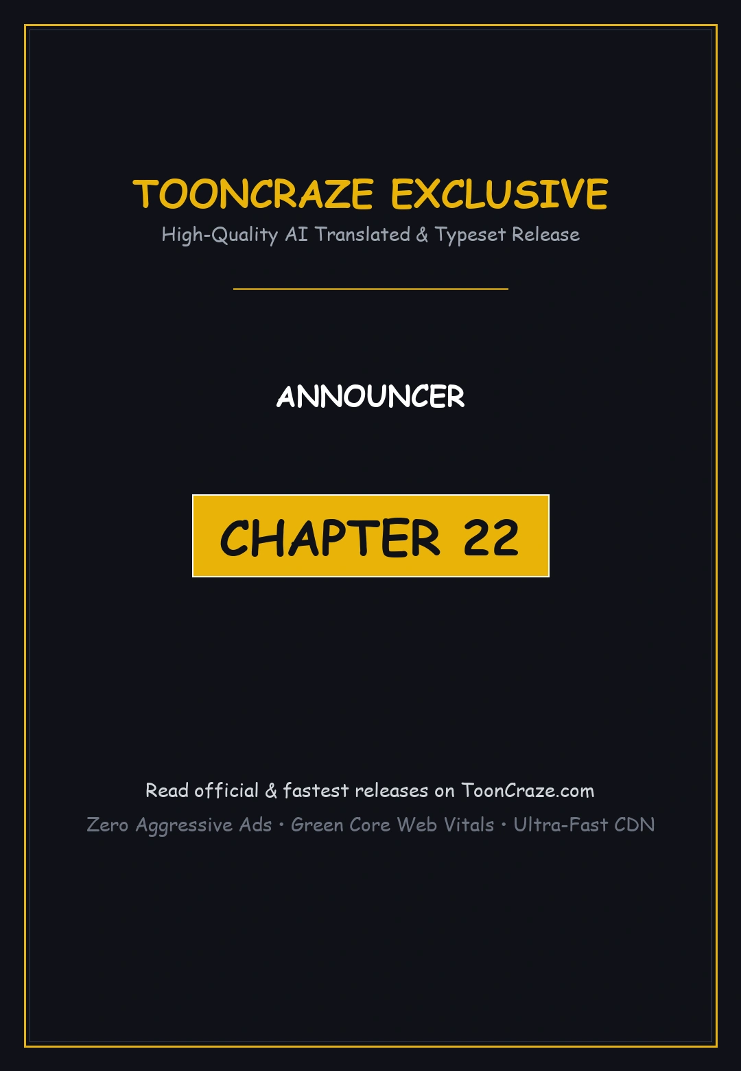 Announcer Chapter 22 - Page 1
