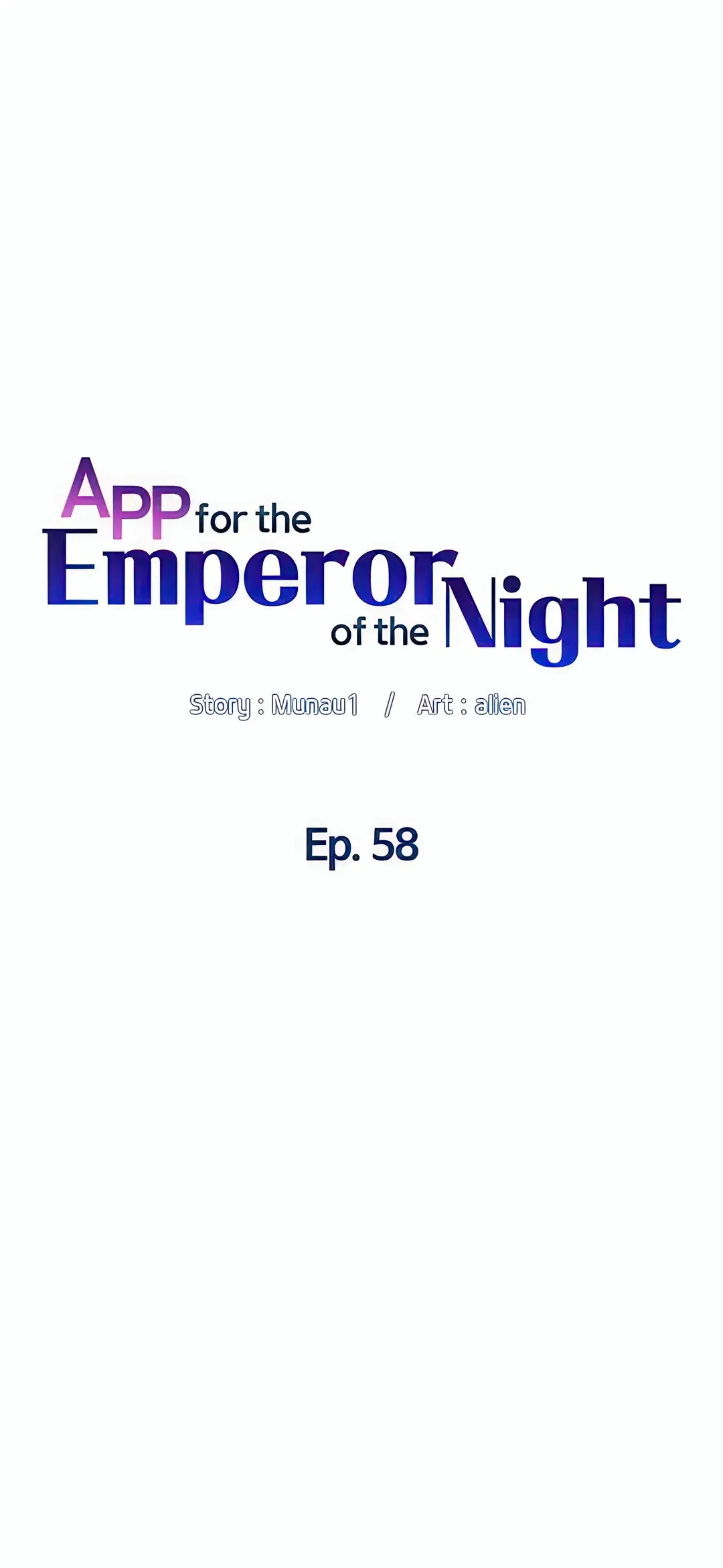 App For The Emperor Of The Night Chapter 58 - Page 4