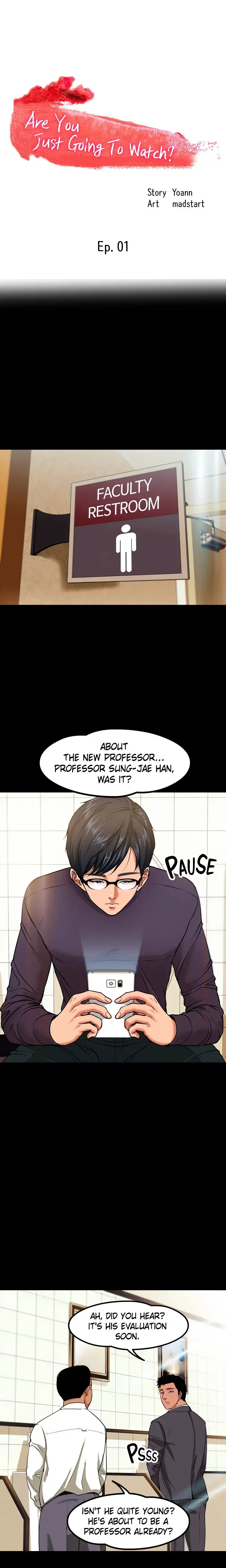 Are You Just Going To Watch Chapter 1 - Page 1