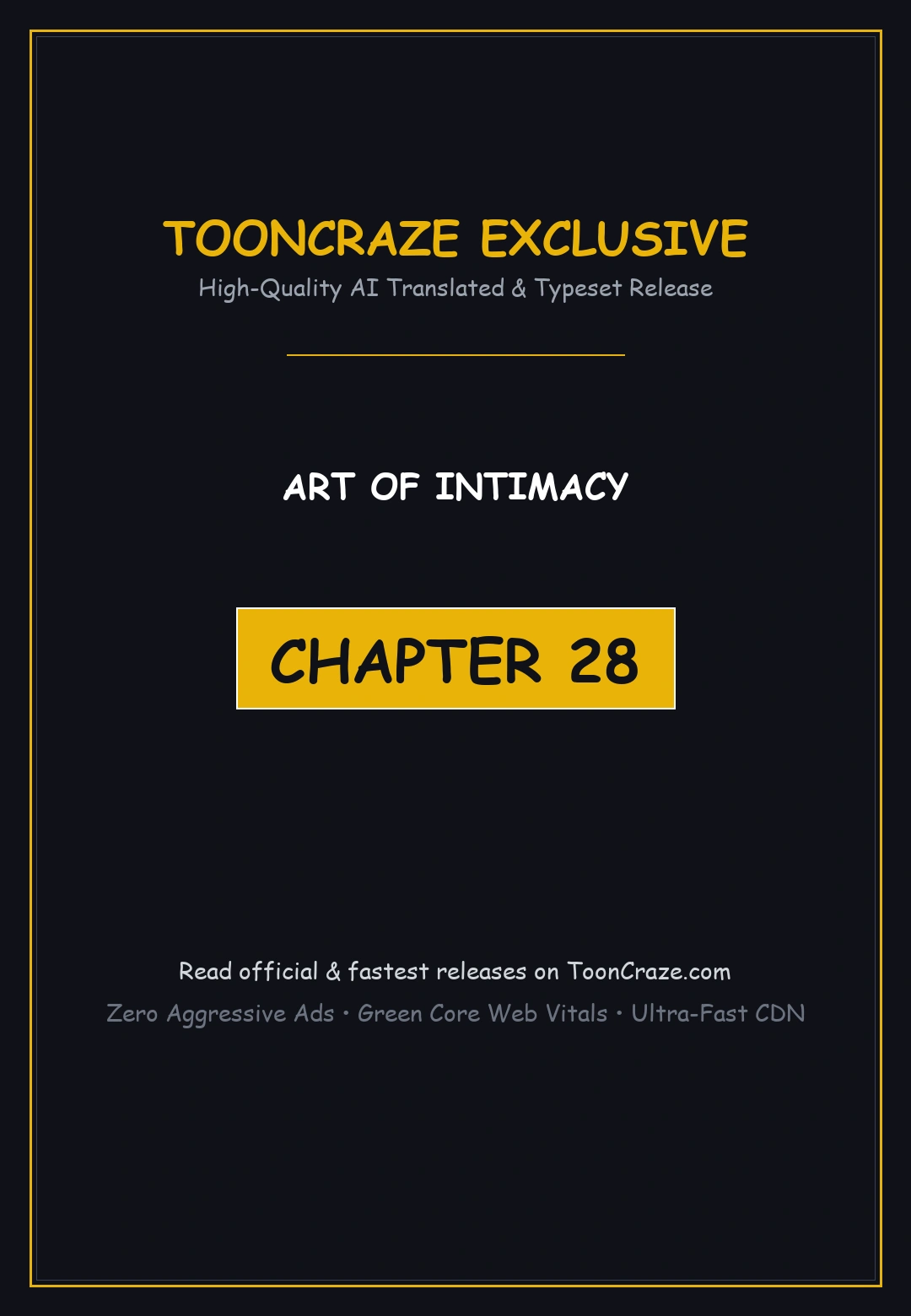 Art Of Intimacy Chapter 28 - Page 1