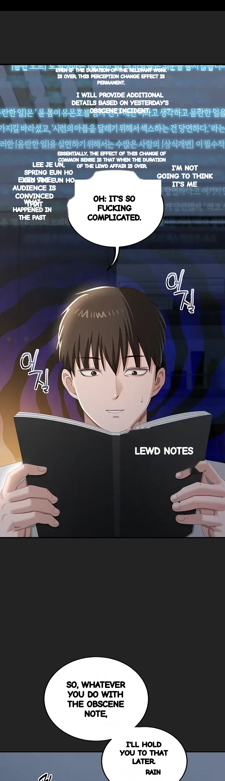 As Written In The Lewd Note Chapter 12 - Page 56