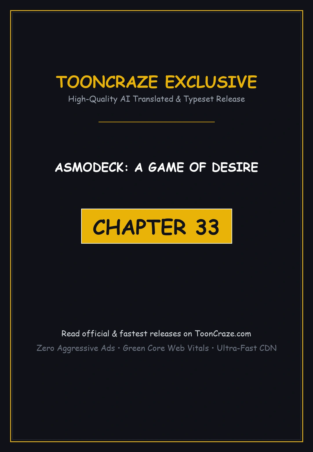 Asmodeck A Game Of Desire Chapter 33 - Page 1