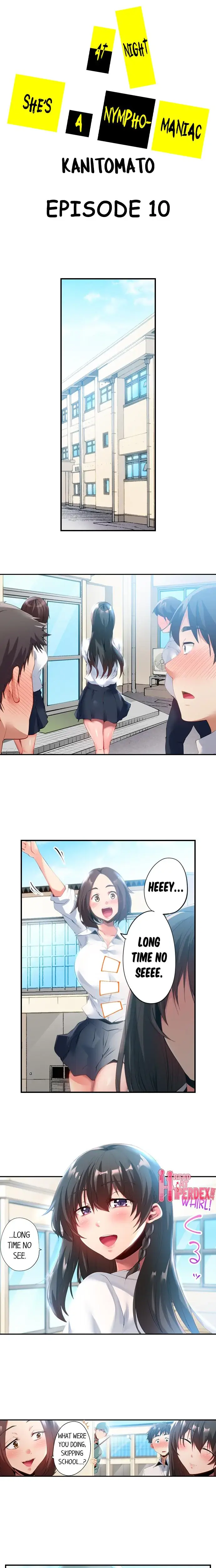 At Night Shes A Nymphomaniac Chapter 10 - Page 1