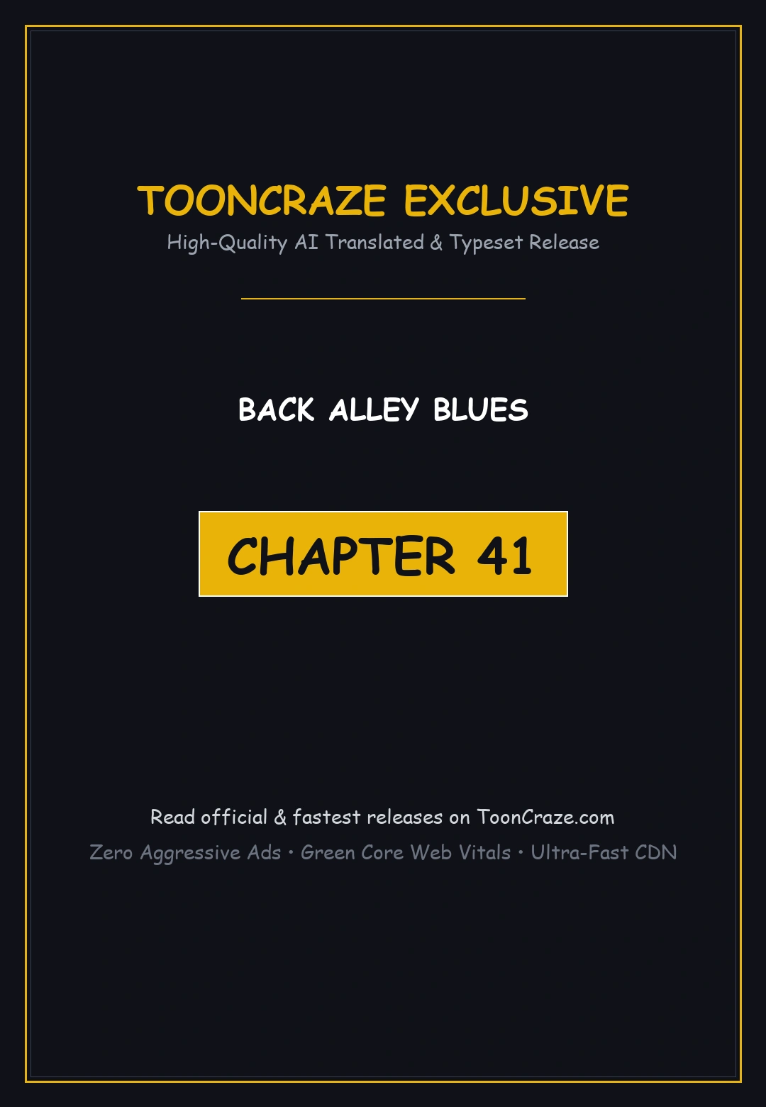 Back Alley Blues Chapter 41 - Page 1