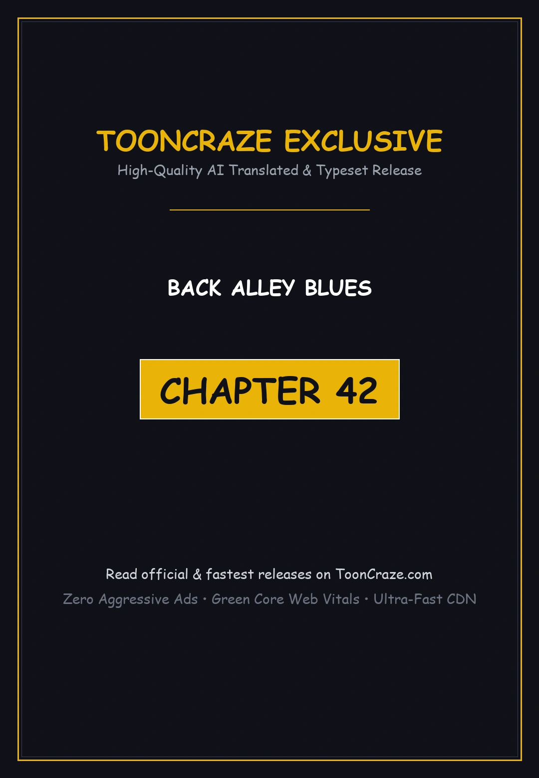 Back Alley Blues Chapter 42 - Page 1