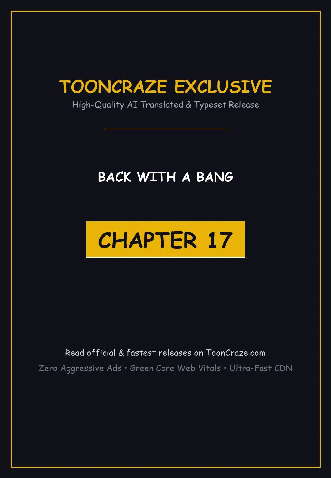 Back With A Bang Chapter 17 - Page 1