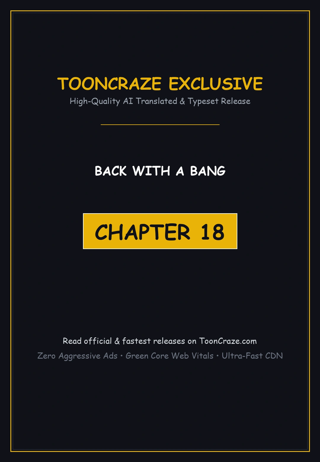 Back With A Bang Chapter 18 - Page 1
