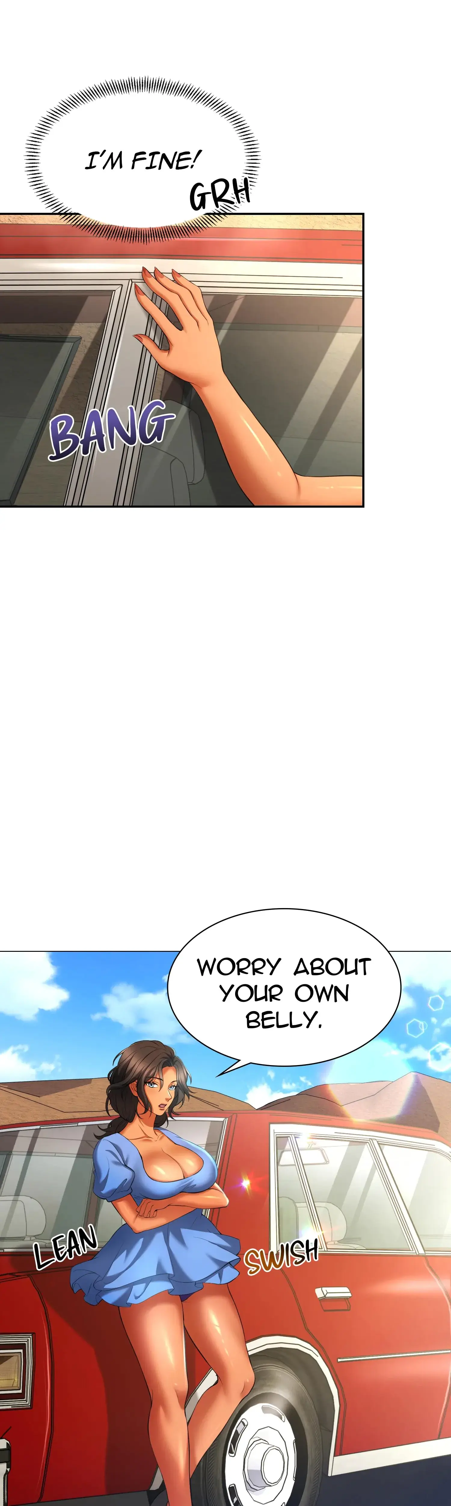 Backseat Trip With My Stepmother Chapter 1 - Page 14