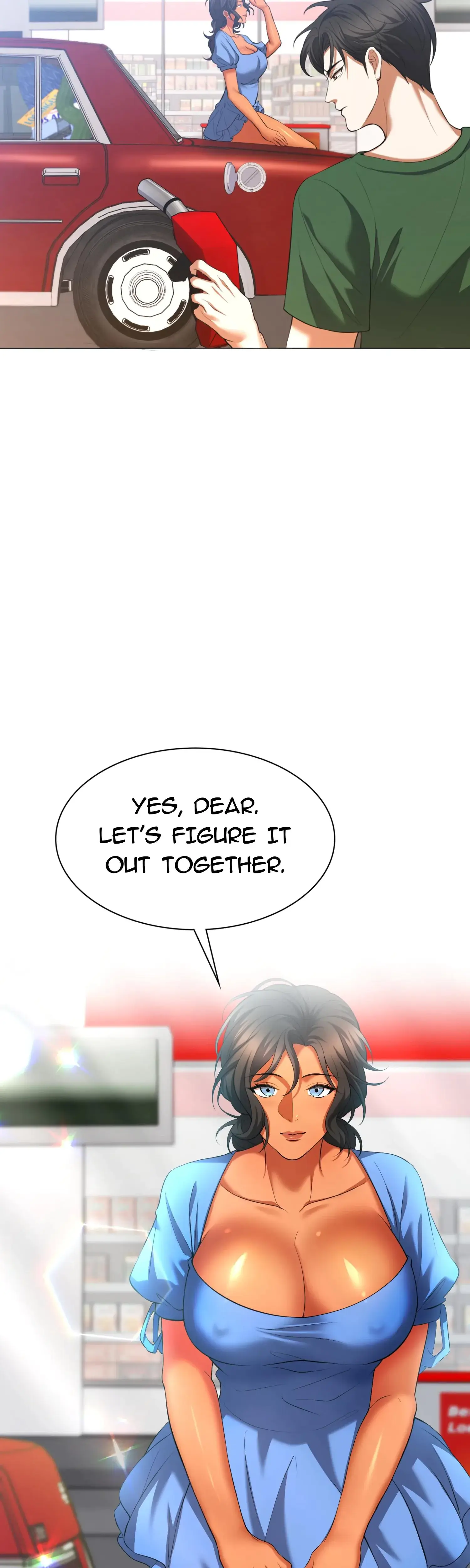 Backseat Trip With My Stepmother Chapter 1 - Page 17