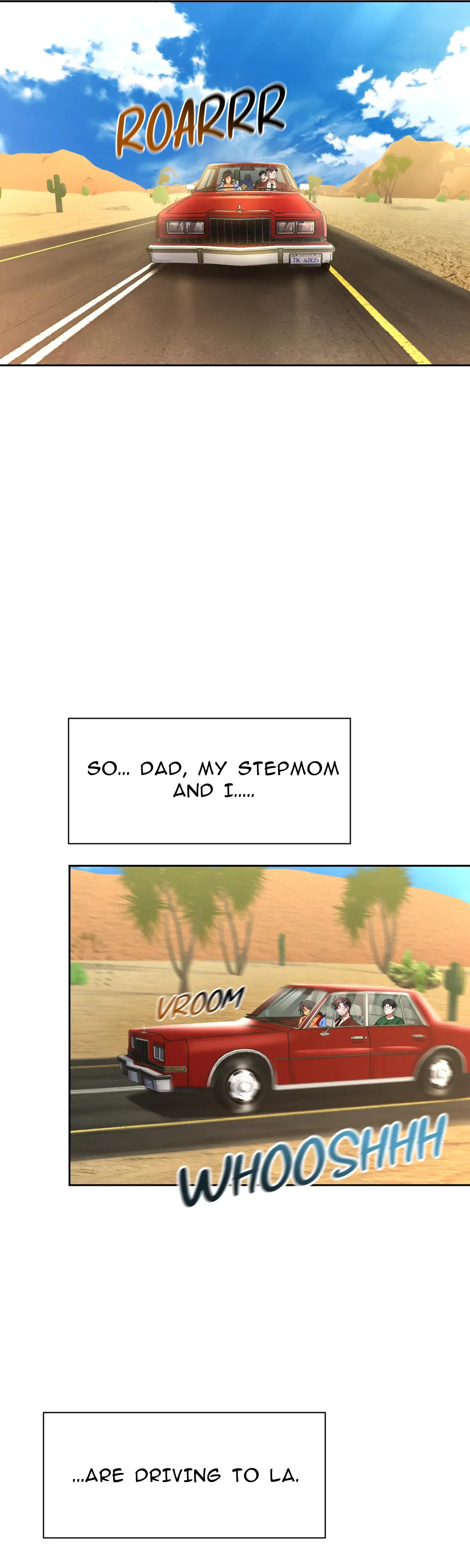 Backseat Trip With My Stepmother Chapter 1 - Page 2