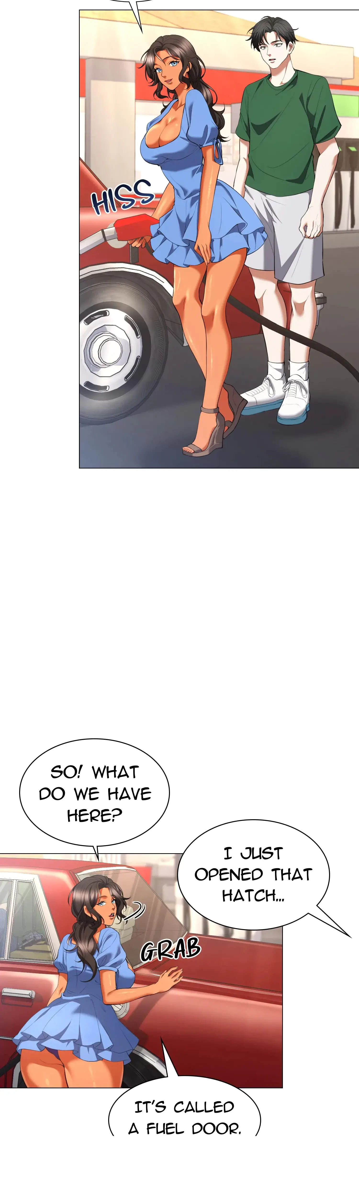Backseat Trip With My Stepmother Chapter 1 - Page 20