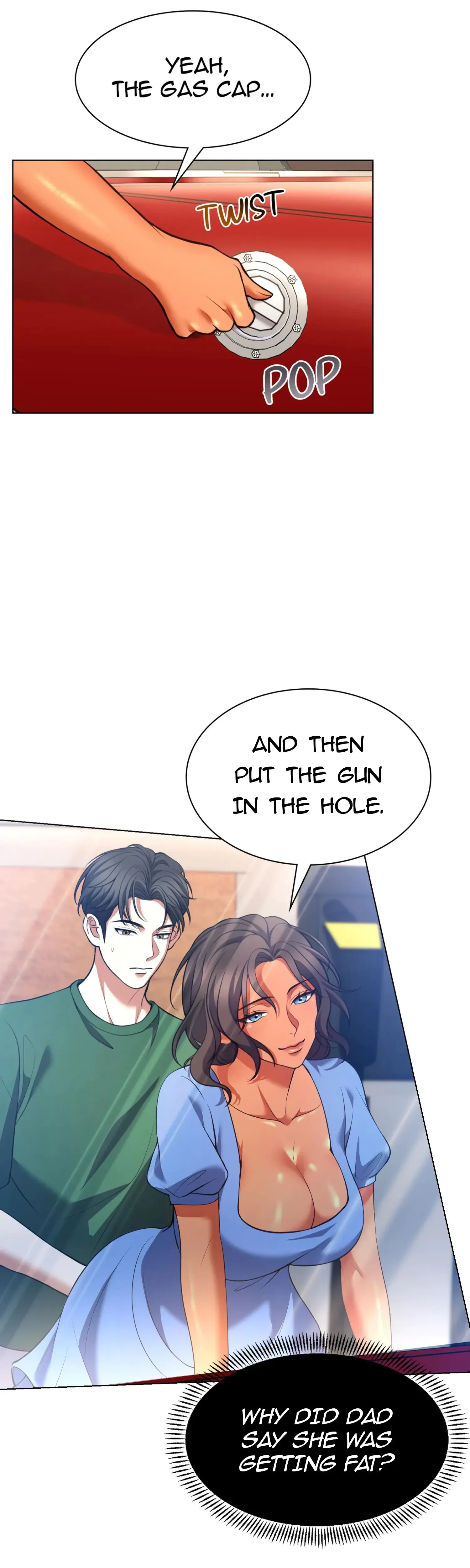 Backseat Trip With My Stepmother Chapter 1 - Page 21