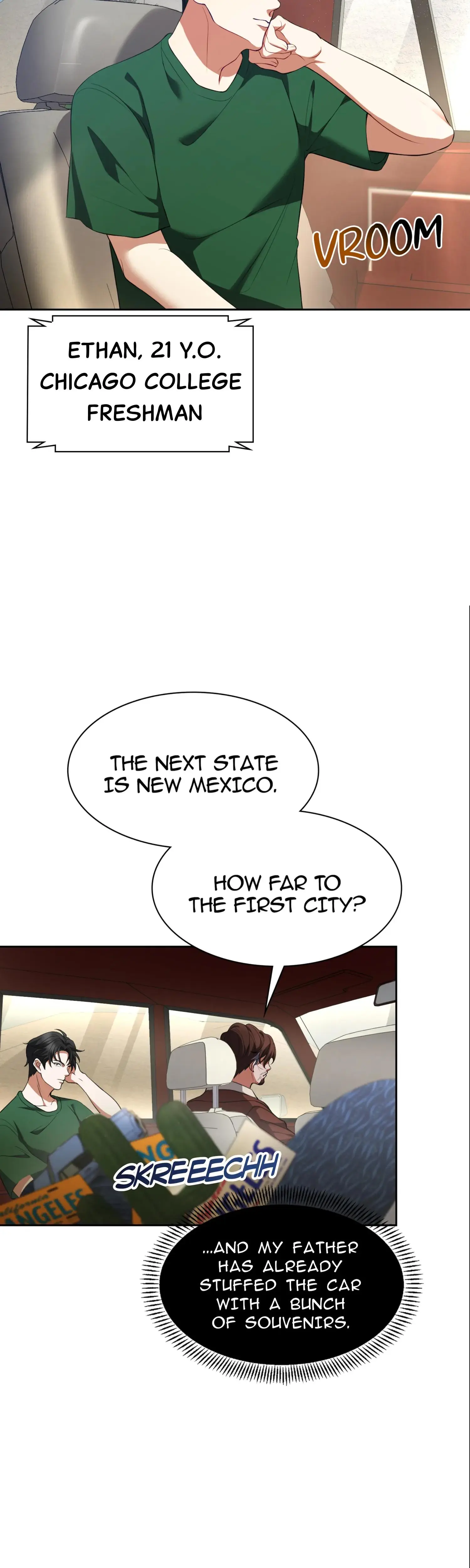 Backseat Trip With My Stepmother Chapter 1 - Page 4