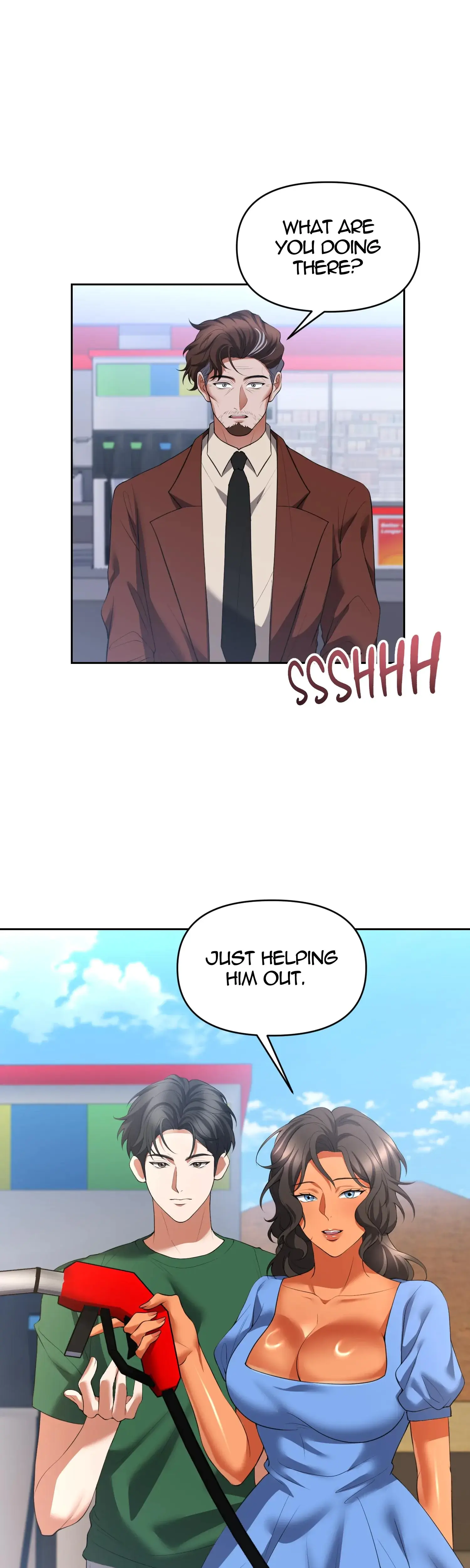 Backseat Trip With My Stepmother Chapter 2 - Page 1