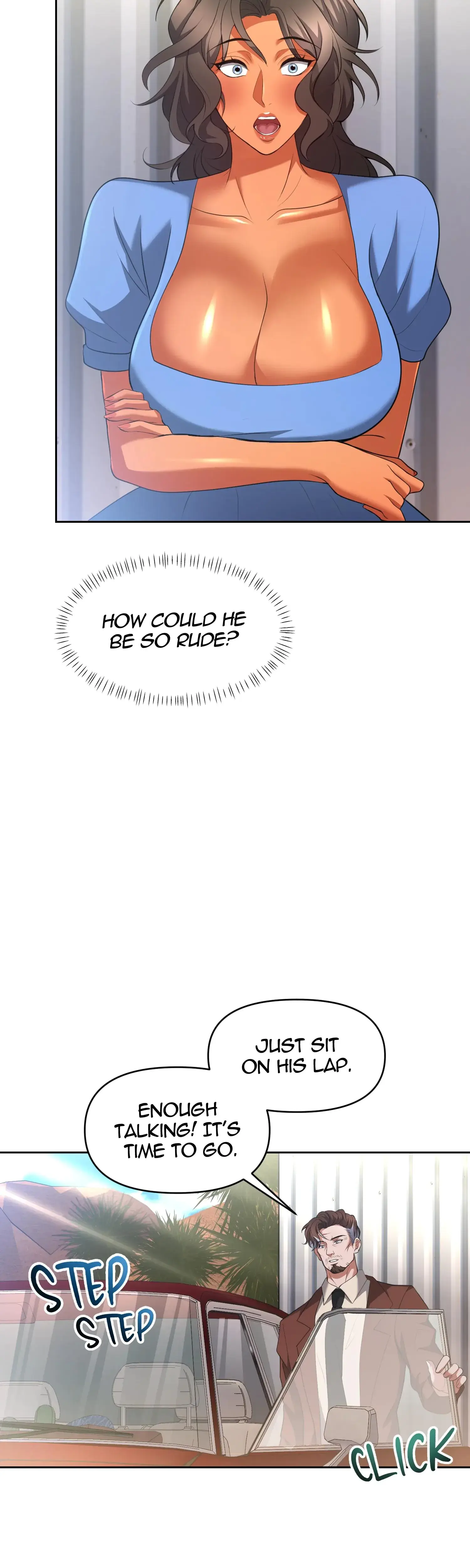 Backseat Trip With My Stepmother Chapter 2 - Page 24