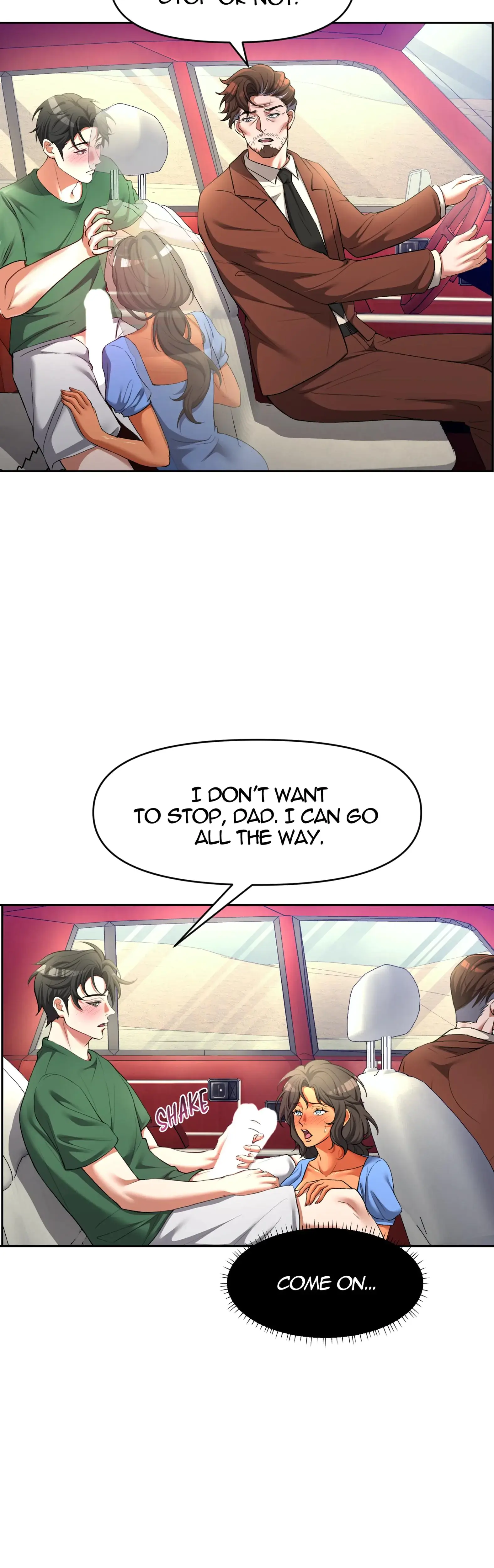 Backseat Trip With My Stepmother Chapter 4 - Page 7