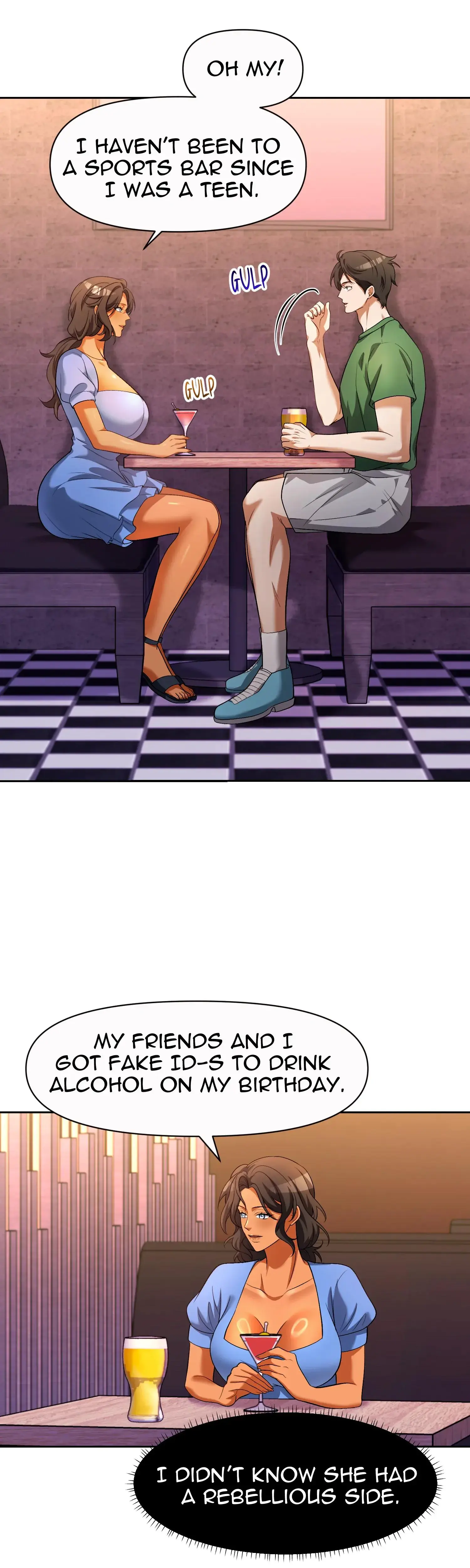 Backseat Trip With My Stepmother Chapter 8 - Page 14
