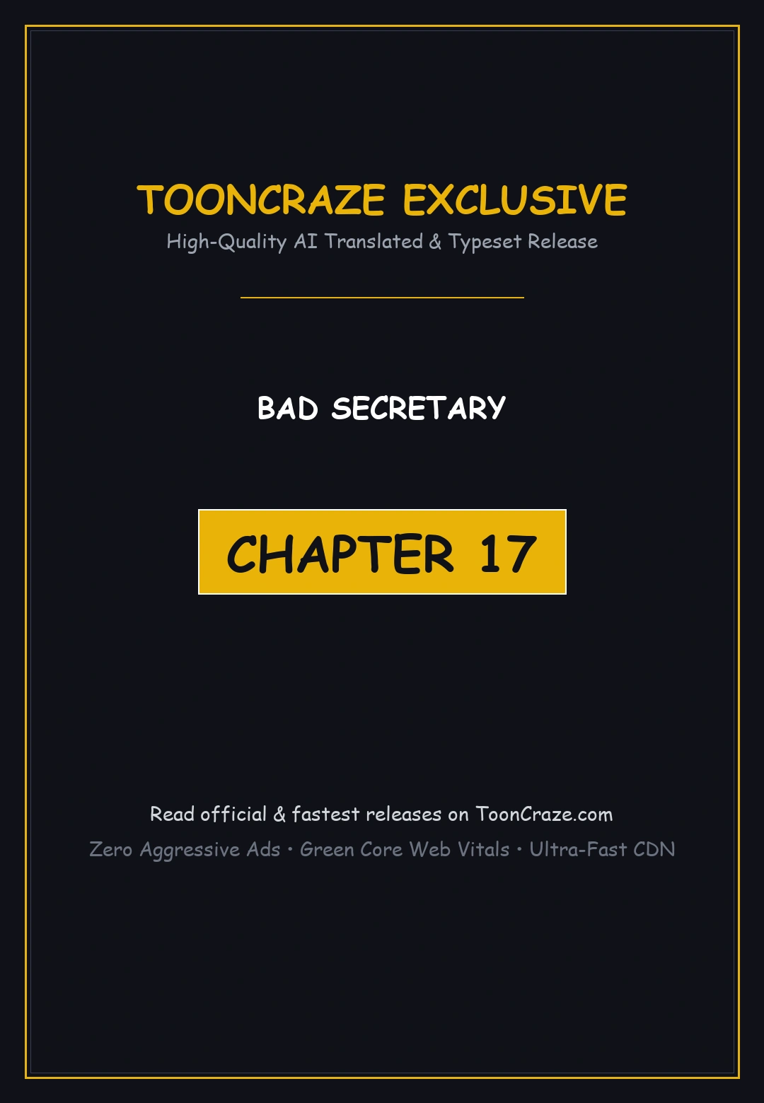 Bad Secretary Chapter 17 - Page 1