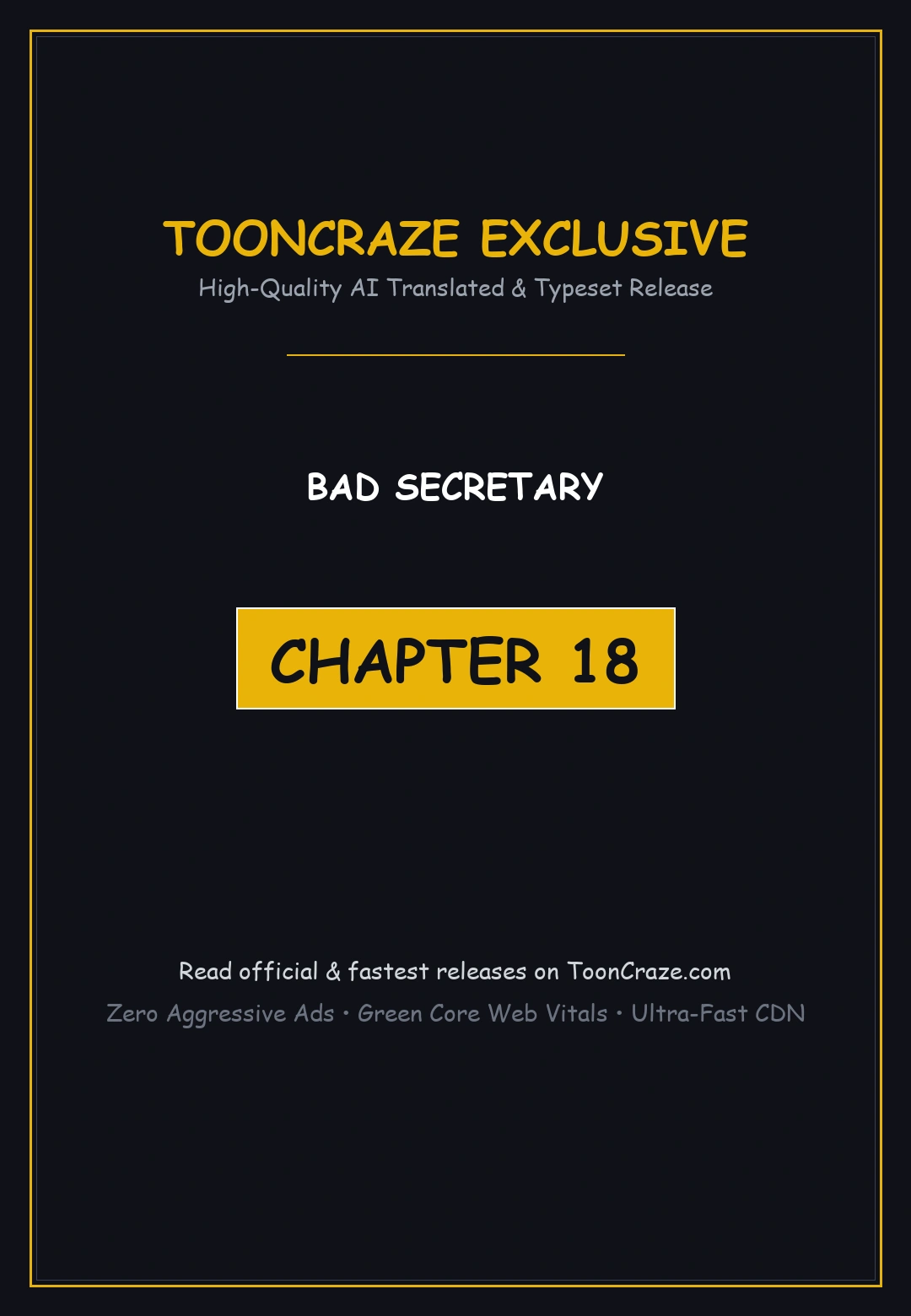 Bad Secretary Chapter 18 - Page 1