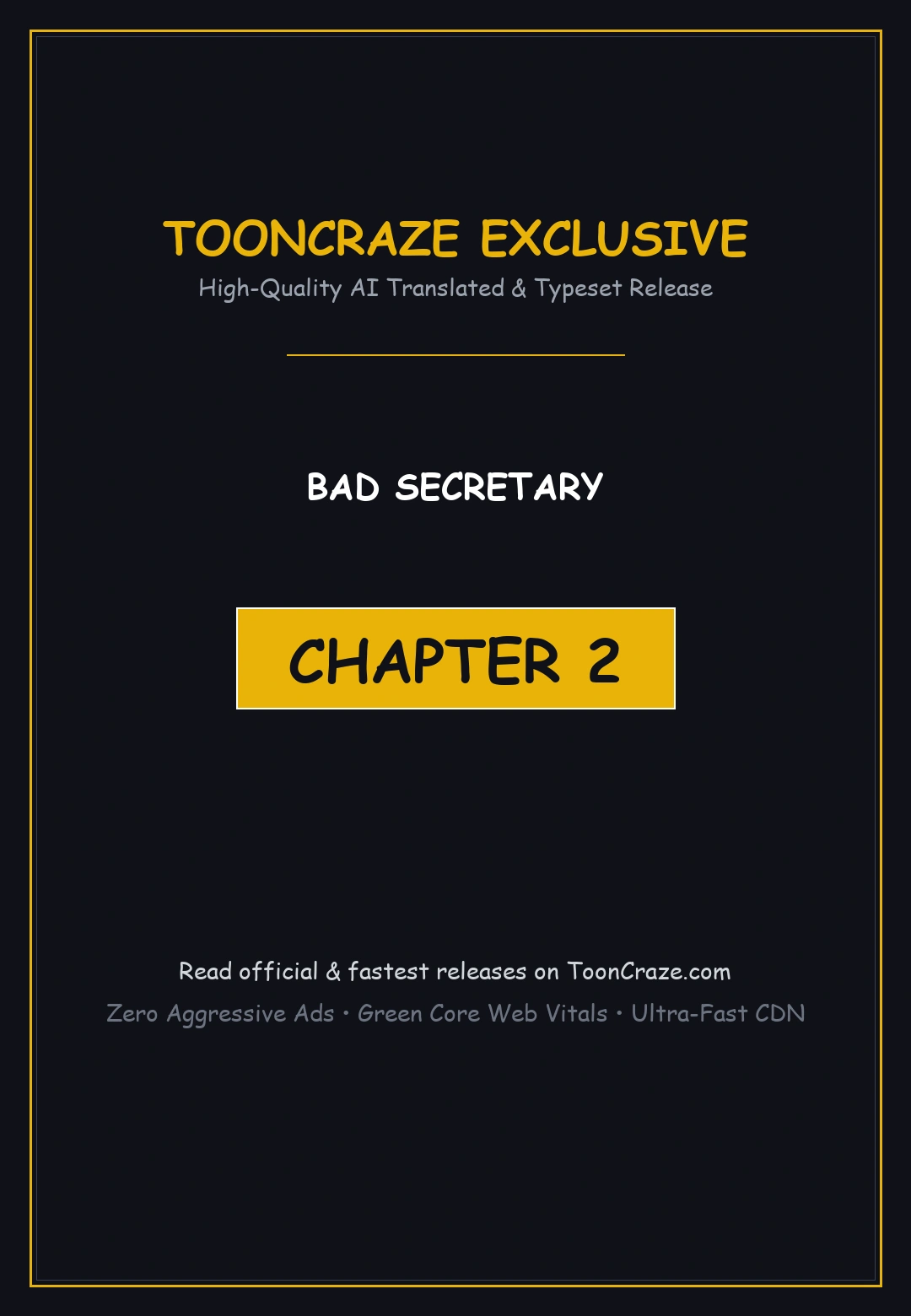 Bad Secretary Chapter 2 - Page 1