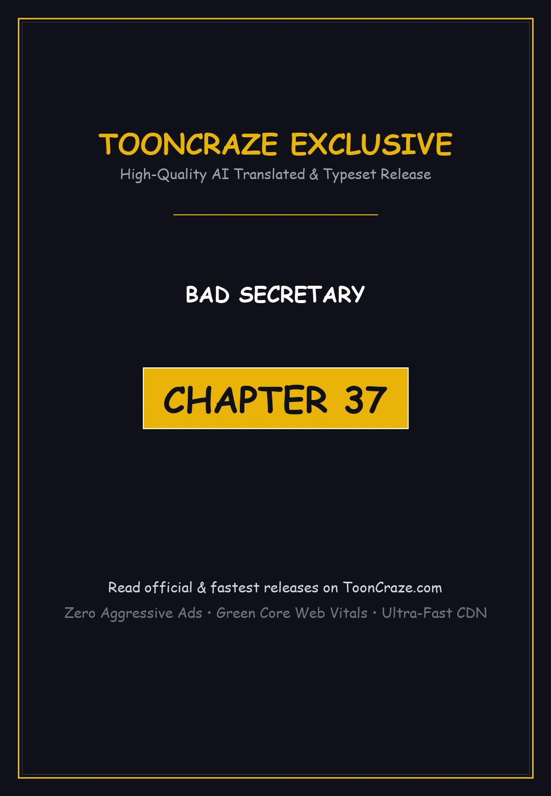 Bad Secretary Chapter 37 - Page 1
