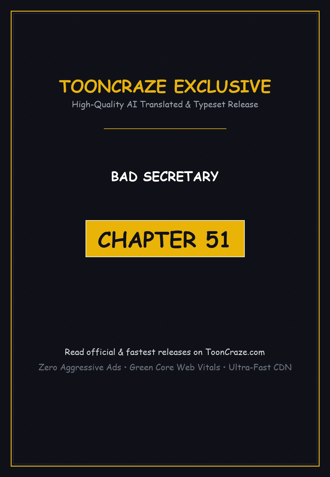 Bad Secretary Chapter 51 - Page 1