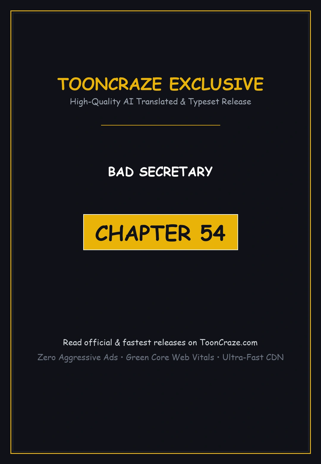 Bad Secretary Chapter 54 - Page 1