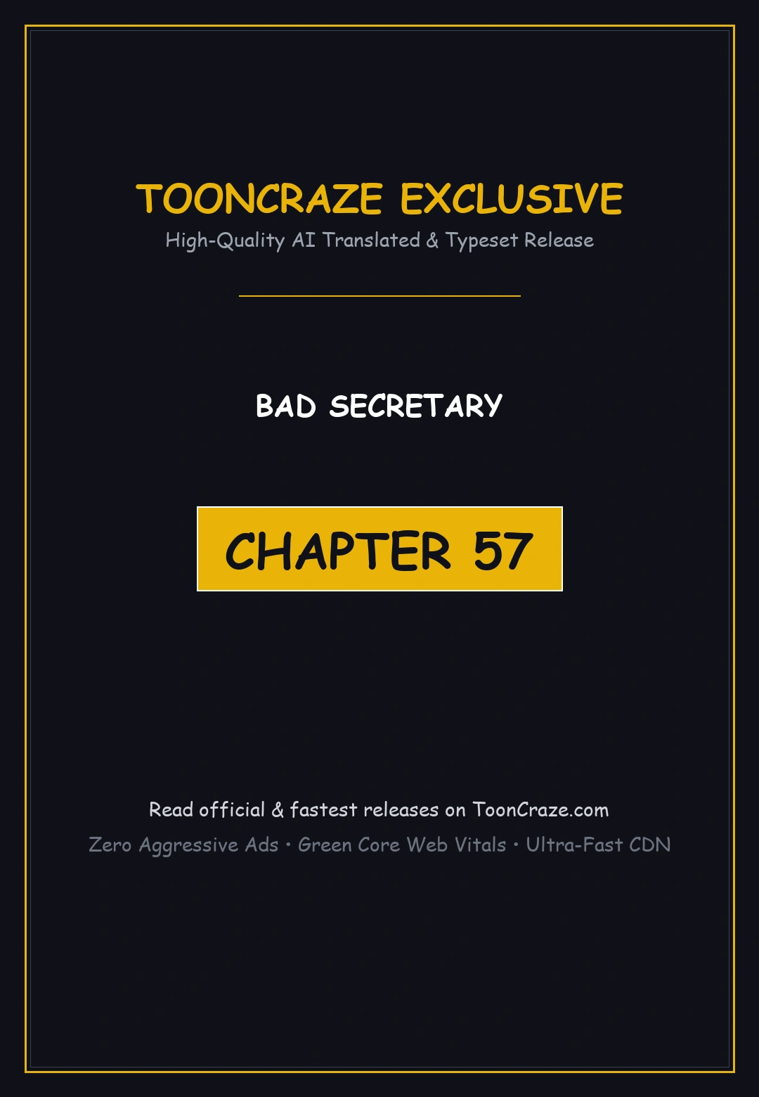 Bad Secretary Chapter 57 - Page 1