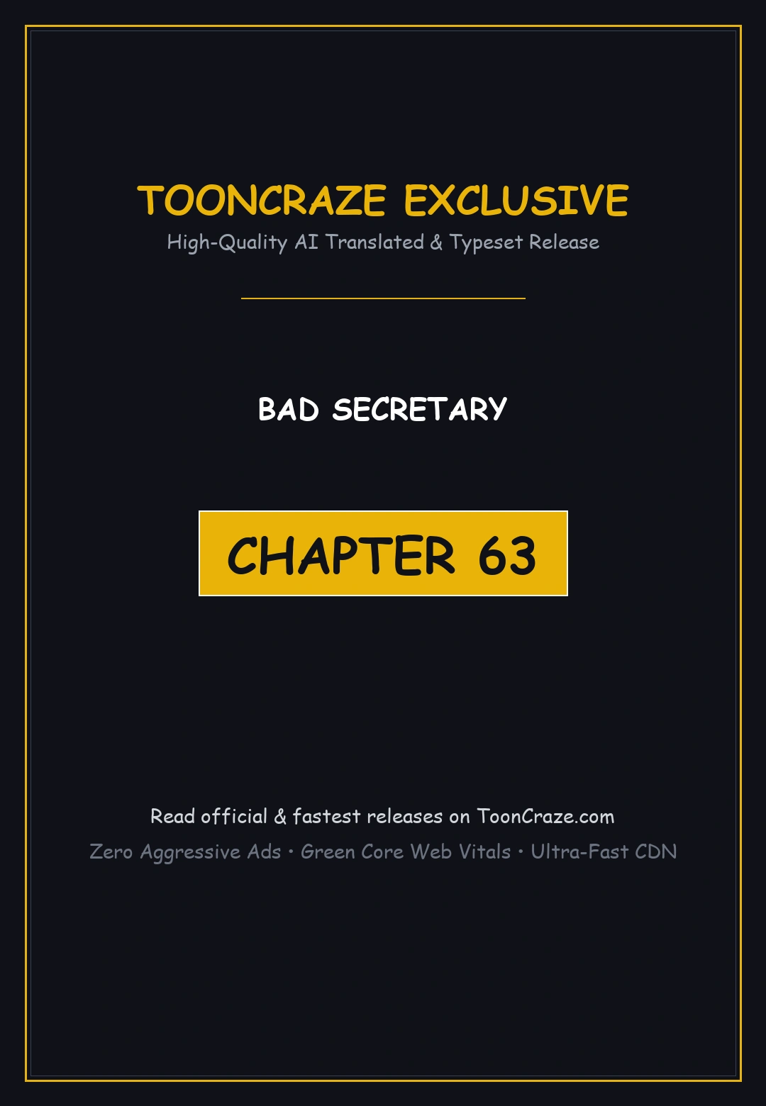 Bad Secretary Chapter 63 - Page 1