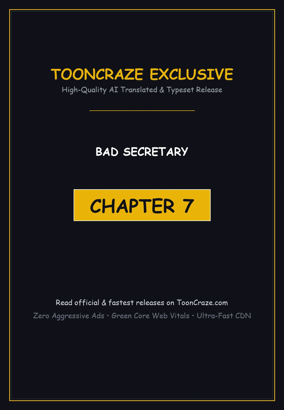 Bad Secretary Chapter 7 - Page 1