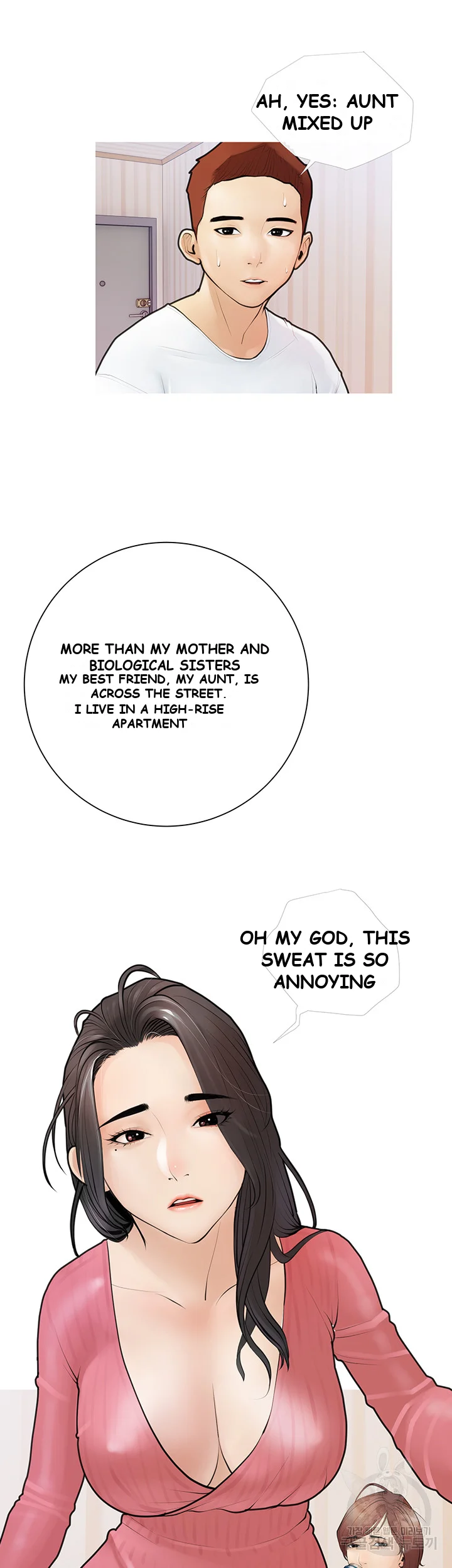 Banging My Aunt Manhwa Bdagbb Chapter 1 - Page 12