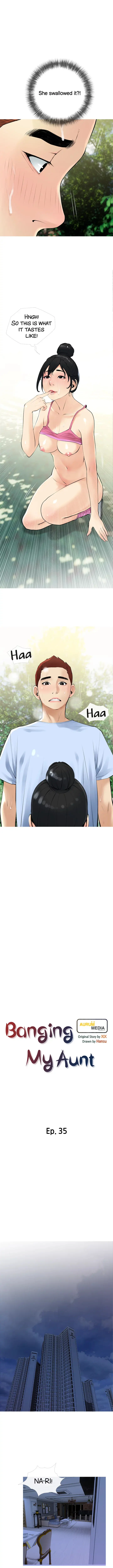 Banging My Aunt Manhwa Bdagbb Chapter 35 - Page 2