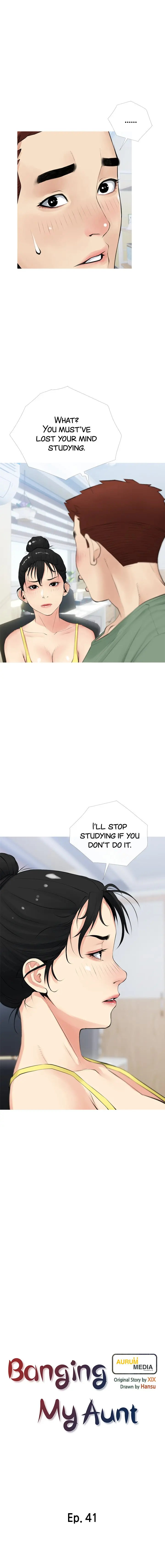 Banging My Aunt Manhwa Bdagbb Chapter 41 - Page 3