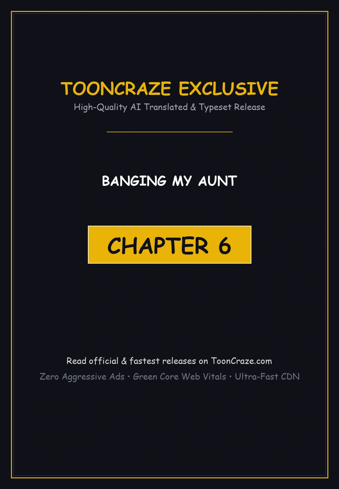 Banging My Aunt Manhwa Bdagbb Chapter 6 - Page 1