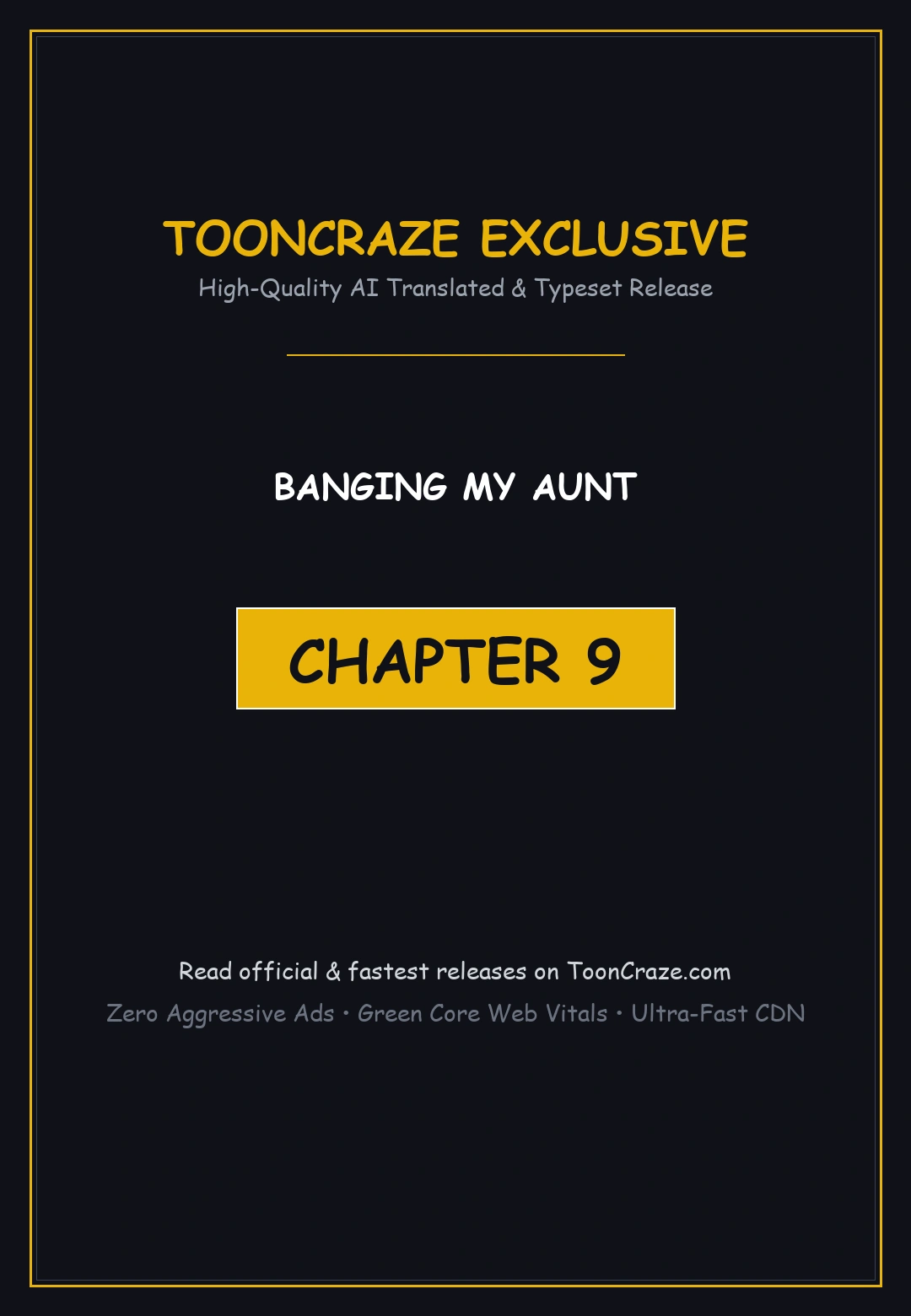 Banging My Aunt Manhwa Bdagbb Chapter 9 - Page 1