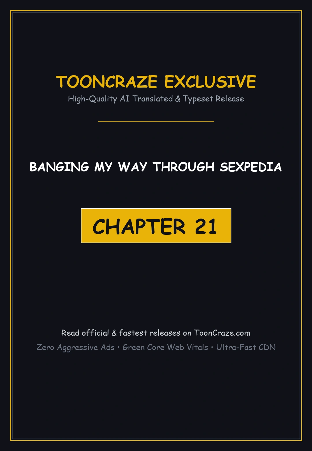 Banging My Way Through Sexpedia Chapter 21 - Page 1