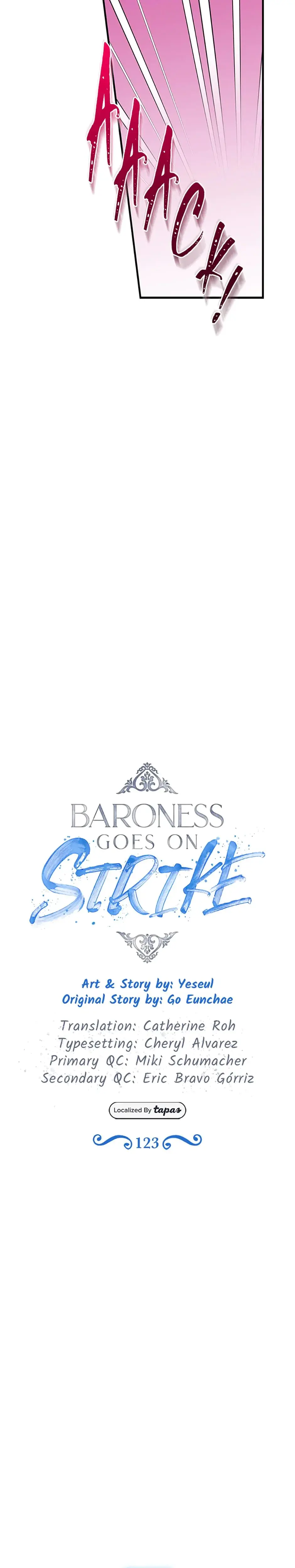 Baroness Goes On Strike Chapter 123 - Page 7