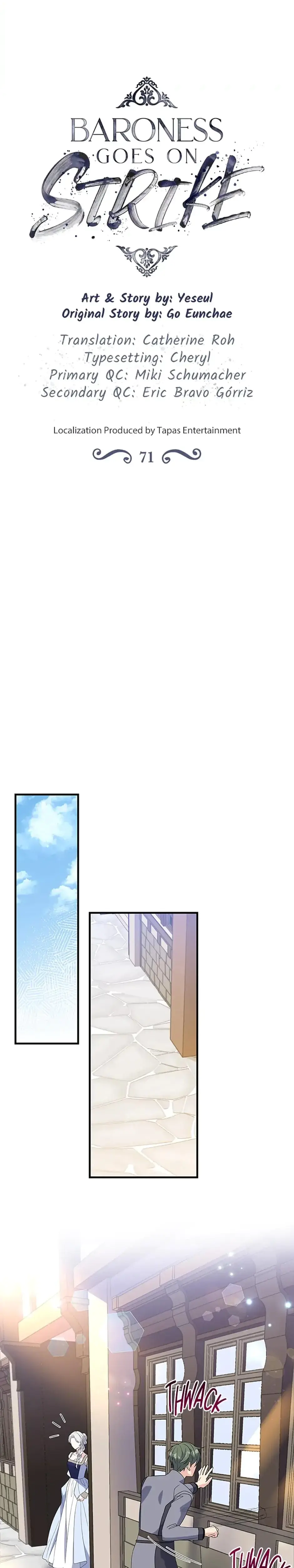 Baroness Goes On Strike Chapter 71 - Page 12
