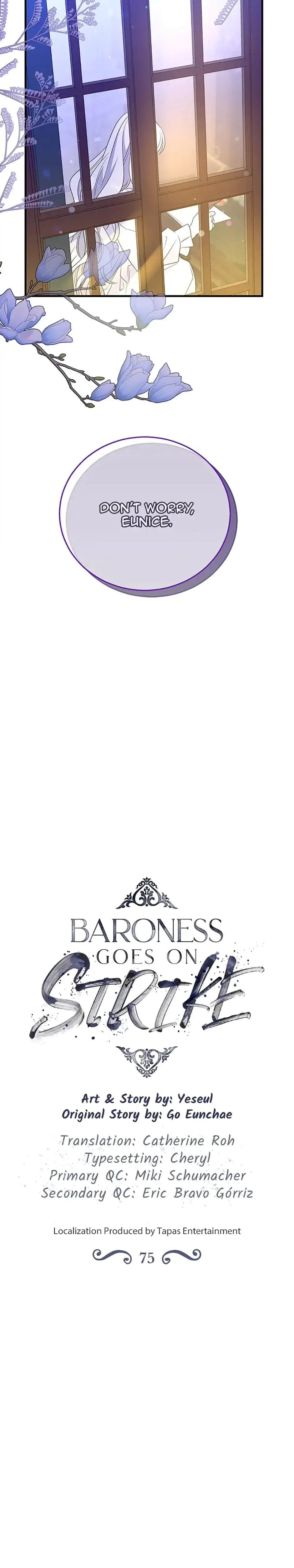 Baroness Goes On Strike Chapter 75 - Page 15
