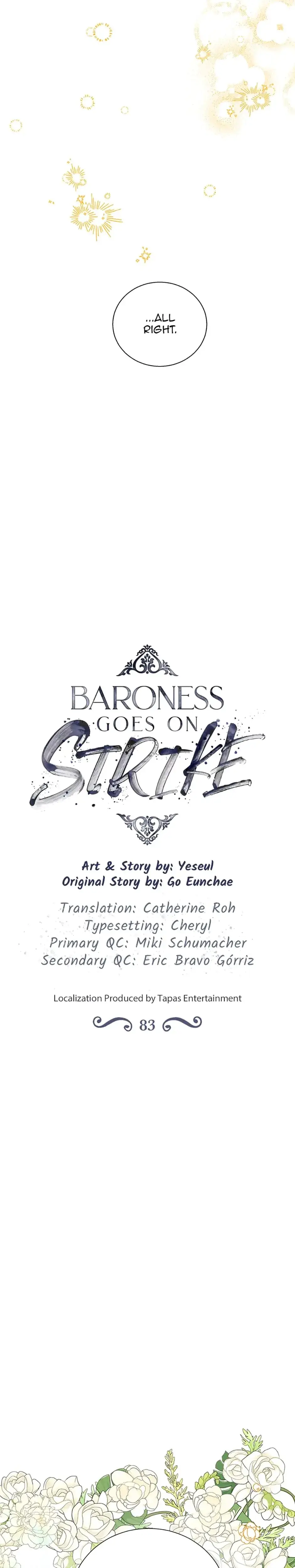 Baroness Goes On Strike Chapter 83 - Page 11