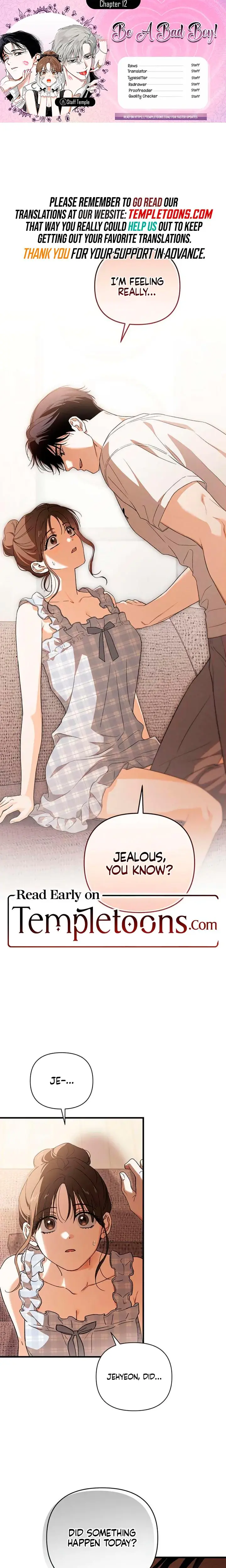 Be A Bad Boy Chapter 12 - Page 1