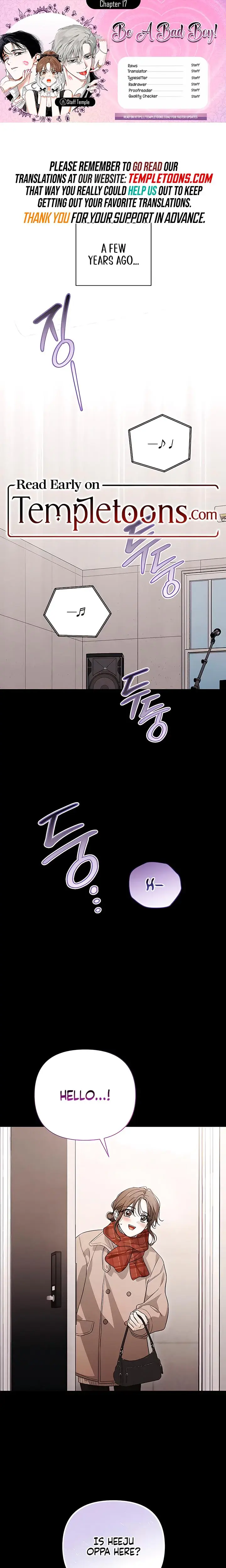 Be A Bad Boy Chapter 17 - Page 1